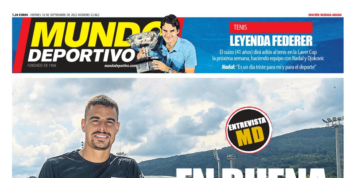Portada de MD Bizkaia-Araba de hoy viernes