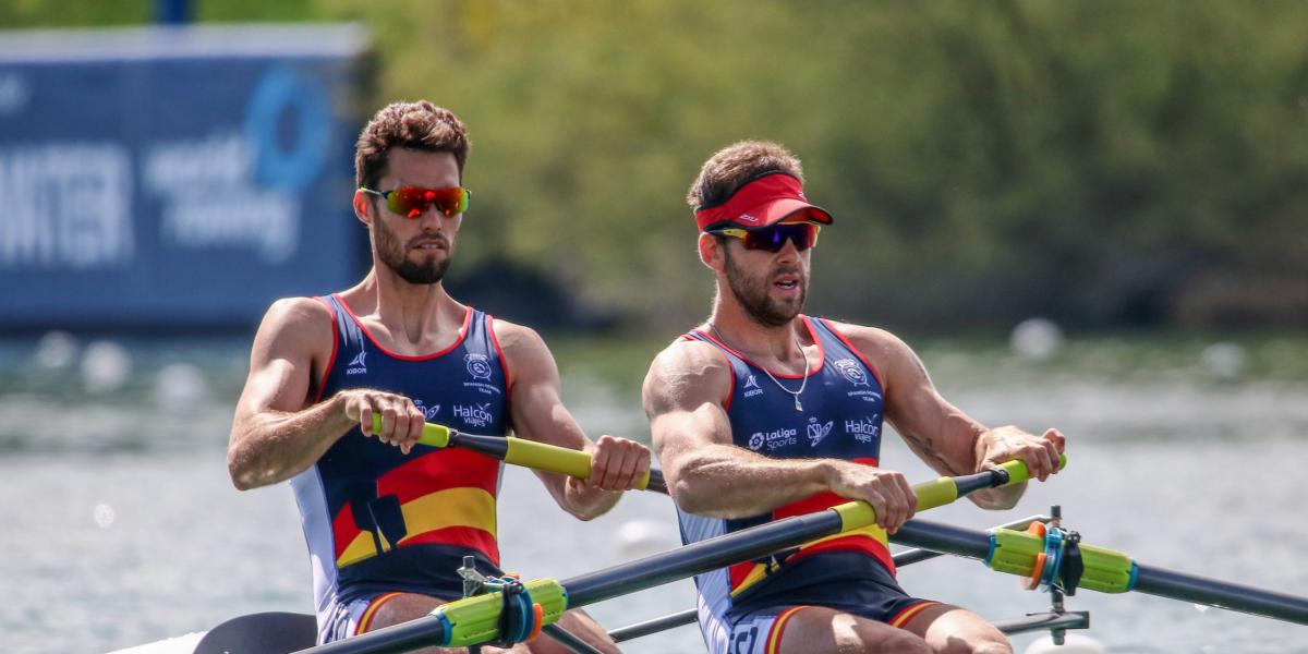Jaime Canalejo y Javier García, subcampeones del mundo de dos sin timonel