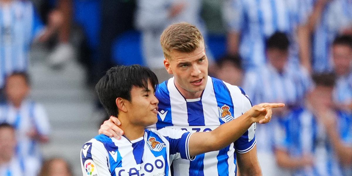 Imanol cruza los dedos por Kubo y Sorloth