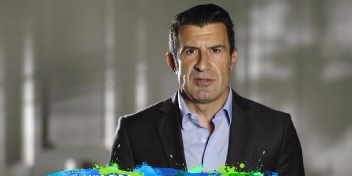 El partido más loco que ha jugado Luis Figo ¡a gravedad cero!