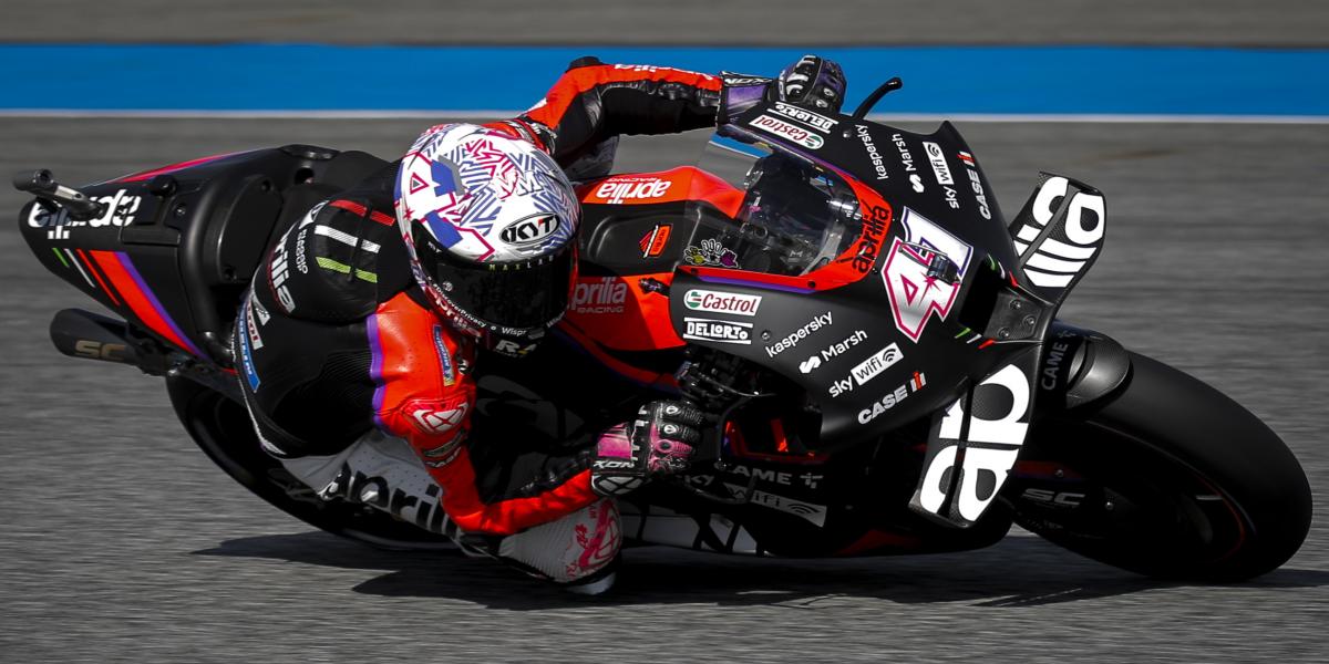 Aleix Espargaró, frustrado, dice tener la sensación de estar pilotando bien