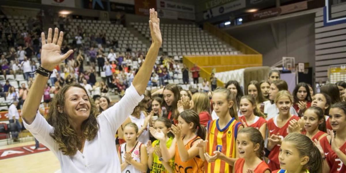 El emotivo homenaje a Laia Palau en su despedida del Girona