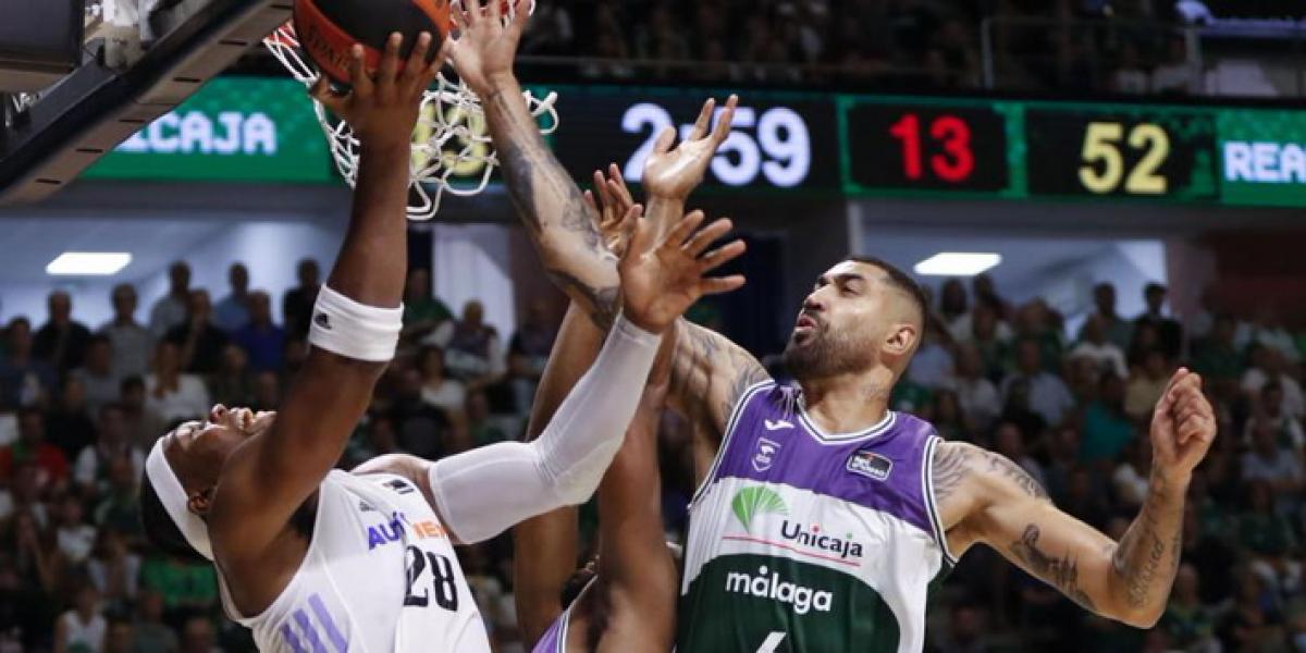 Resumen del Unicaja - Real Madrid (71-76) de Liga Endesa