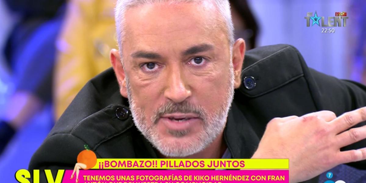 Kiko Hernández explota en Sálvame contra los paparazzis: ¿Os da morbo? ¡Qué asco!
