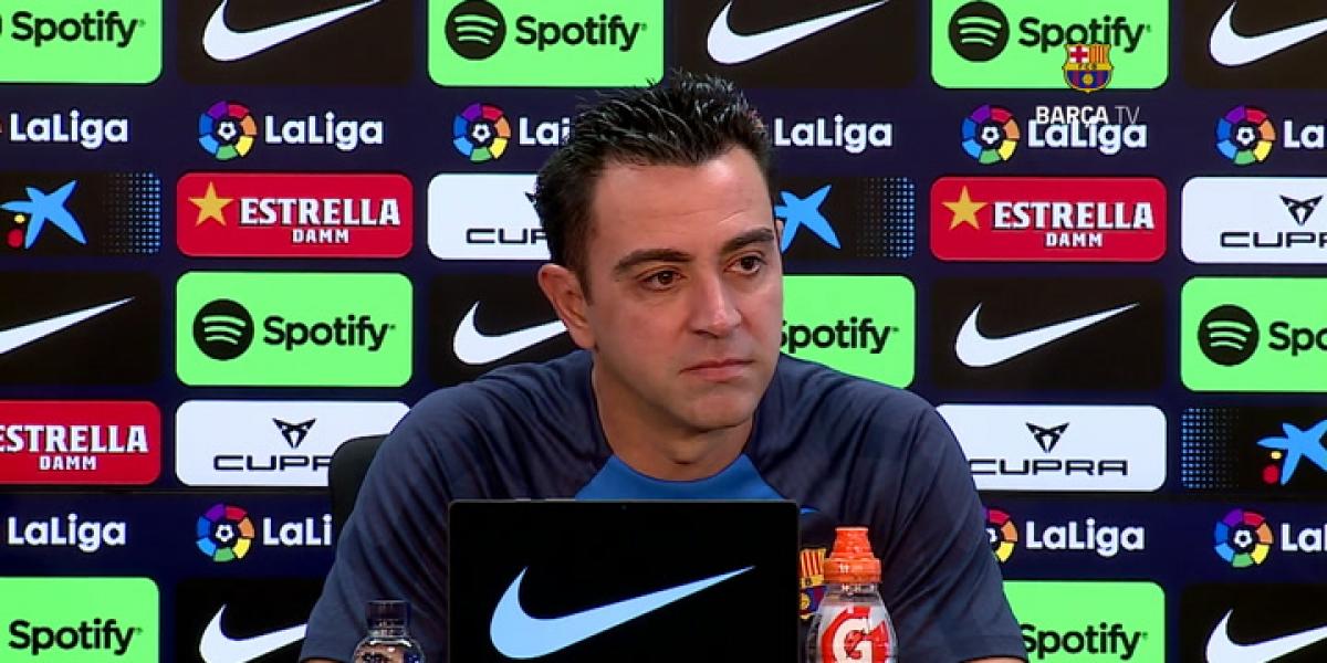 Rueda de prensa de Xavi Hernández previa al Villarreal, al completo