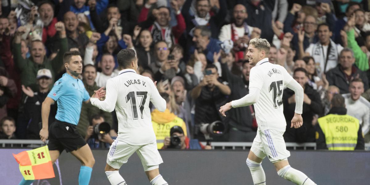 Cuatro años del debut de Valverde en el Real Madrid