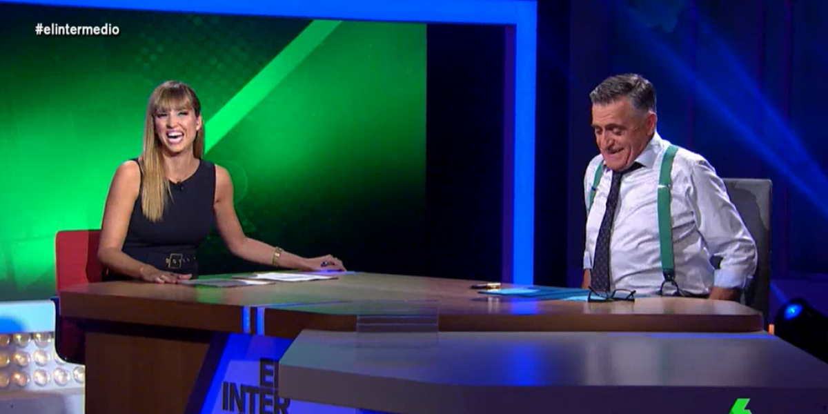 Sandra Sabatés, a carcajadas tras escuchar la confesión íntima de Wyoming: Hay cosas...