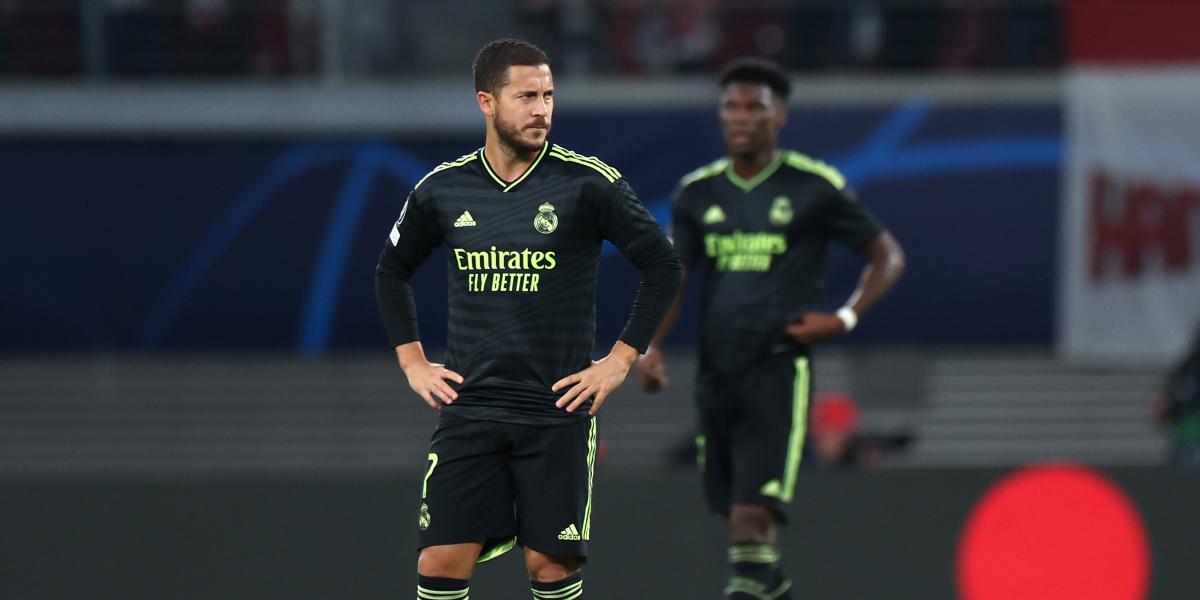 Hazard, baja contra el Celtic