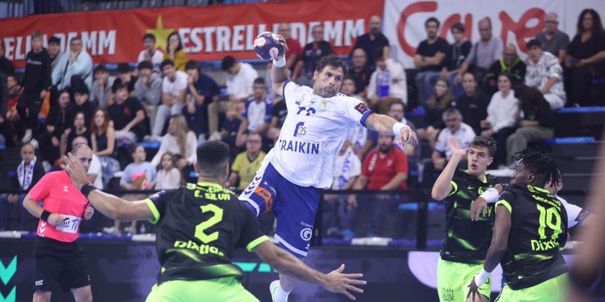 32-29: El Fraikin BM Granollers golpea en Europa al Sporting