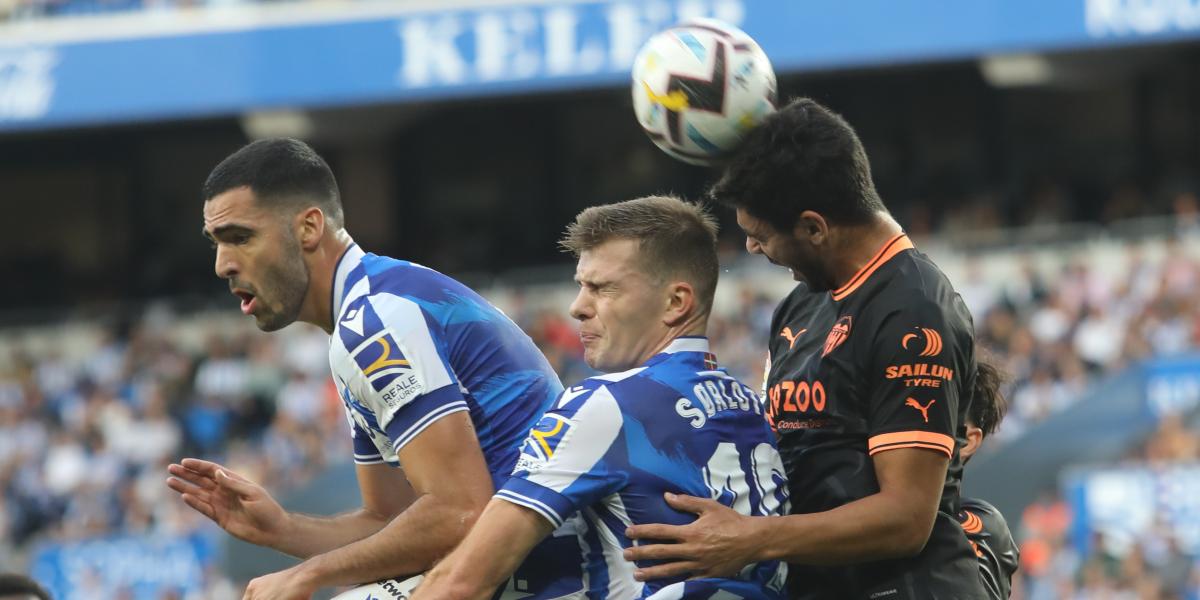 1-1: La Real captura un punto ante la adversidad