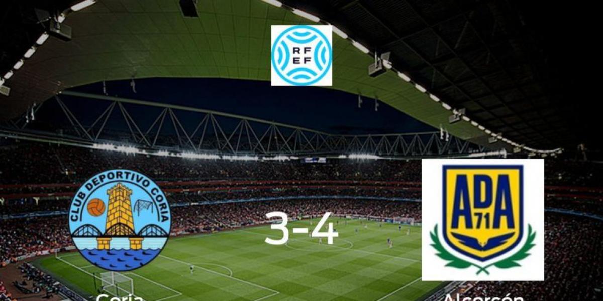 El Alcorcón B se lleva tres puntos a casa tras vencer 3-4 al Coria