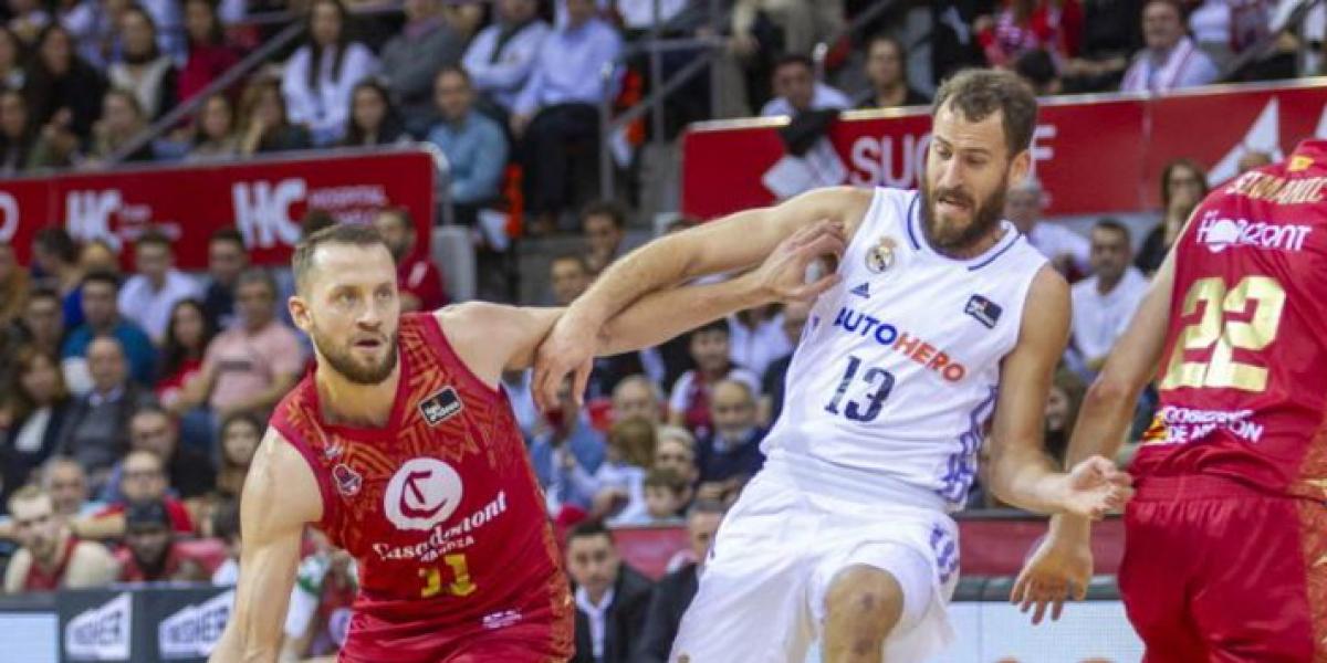 El resumen del Casademont Zaragoza - Real Madrid (94-89)
