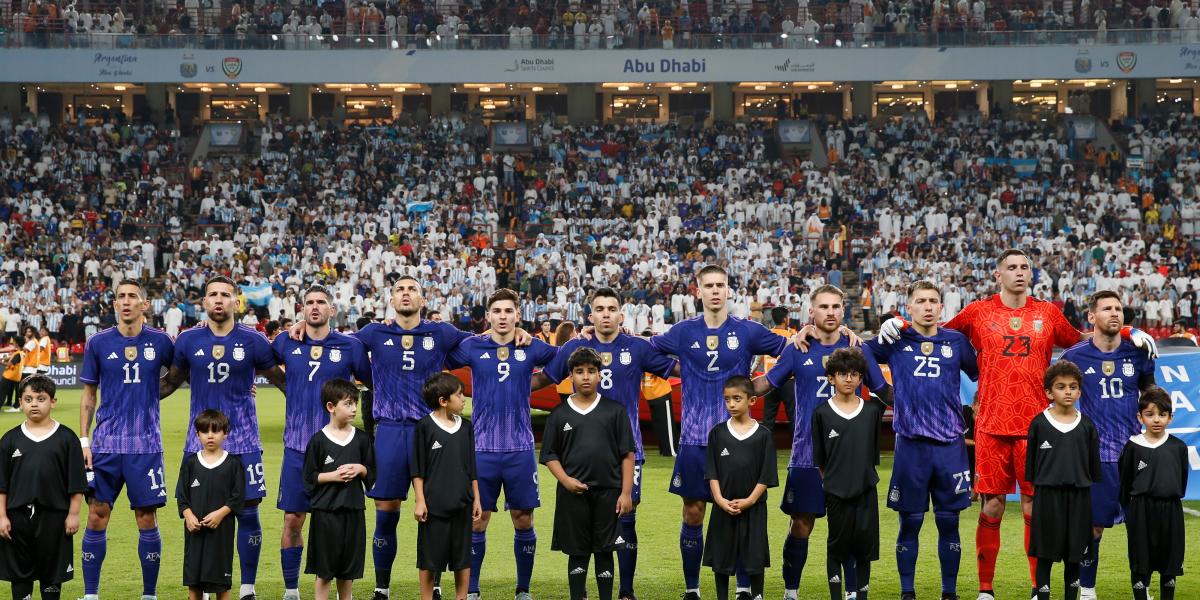 Asistencia de De Paul a Correa para cerrar la manita de Argentina