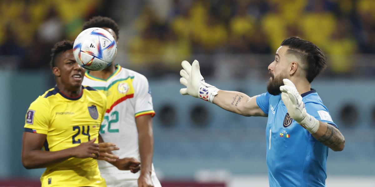 Ecuador-Senegal, en imágenes