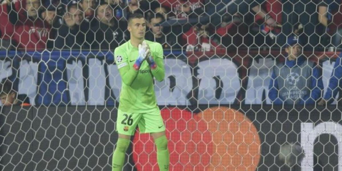 Iñaki Peña, inscrito con el 13 en el primer equipo y titular en Copa