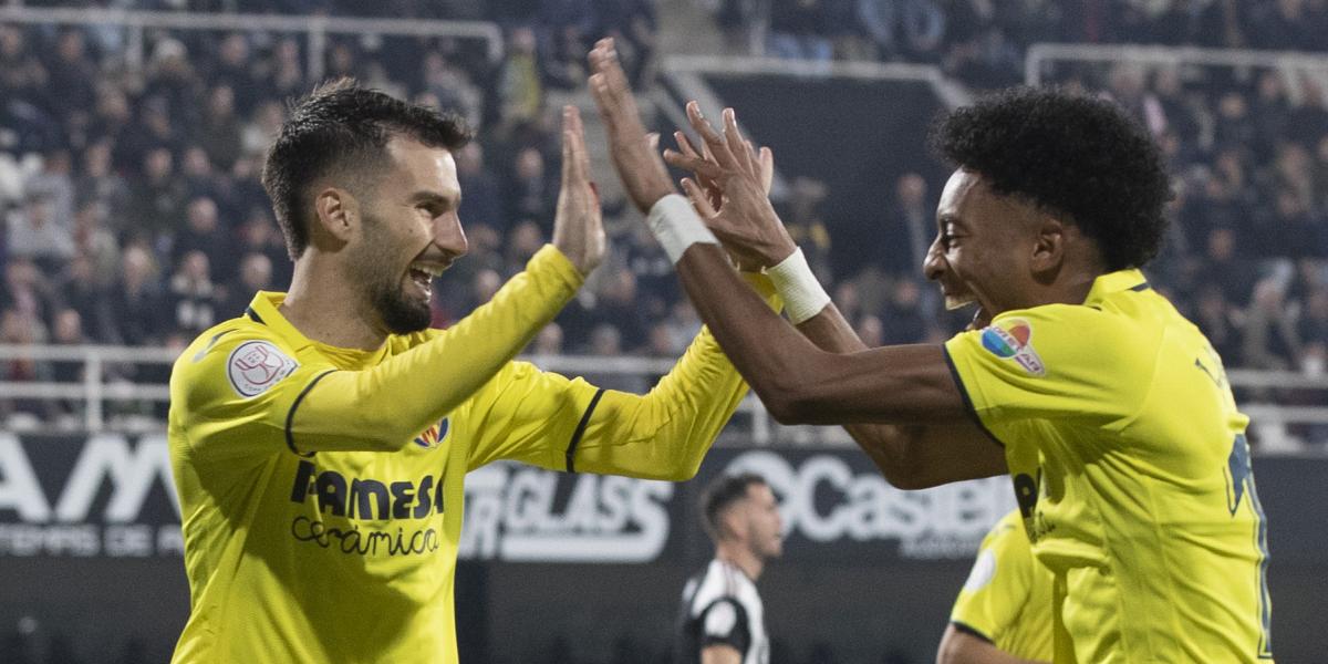 El Villarreal se corrige a tiempo para remontarle al Cartagena