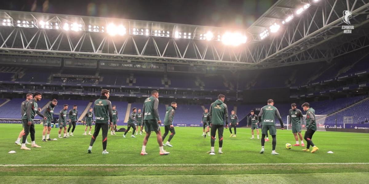 El Espanyol prepara en el RCDE Stadium el vital duelo liguero ante el Girona
