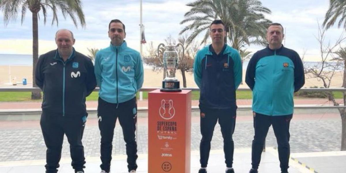 El Barça, a superar al Inter en la Supercopa de España de fútbol sala