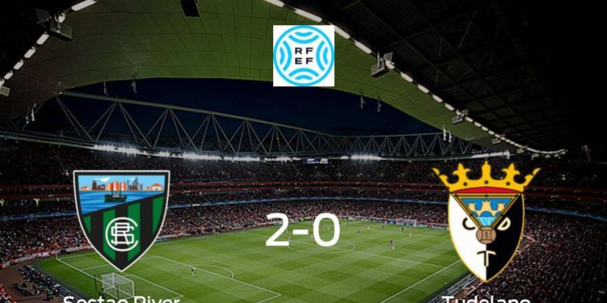 Victoria del Sestao River por 2-0 frente al Tudelano