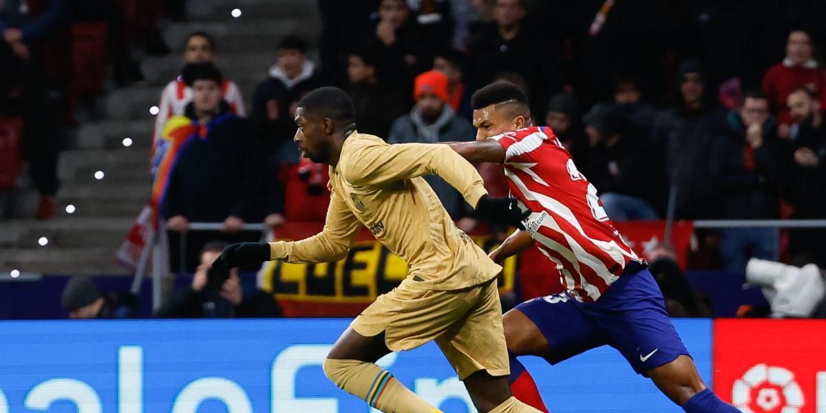 Dembélé, el insaciable delantero de los 28 sprints