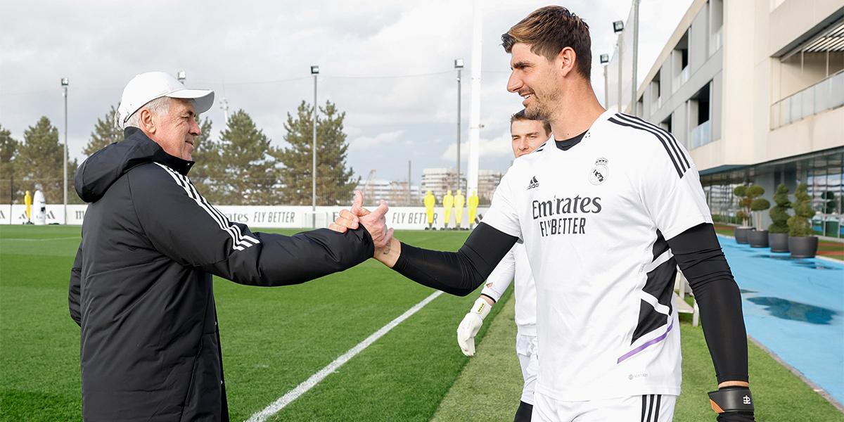 Sigue en streaming la rueda de prensa del Real Madrid con Ancelotti y Courtois