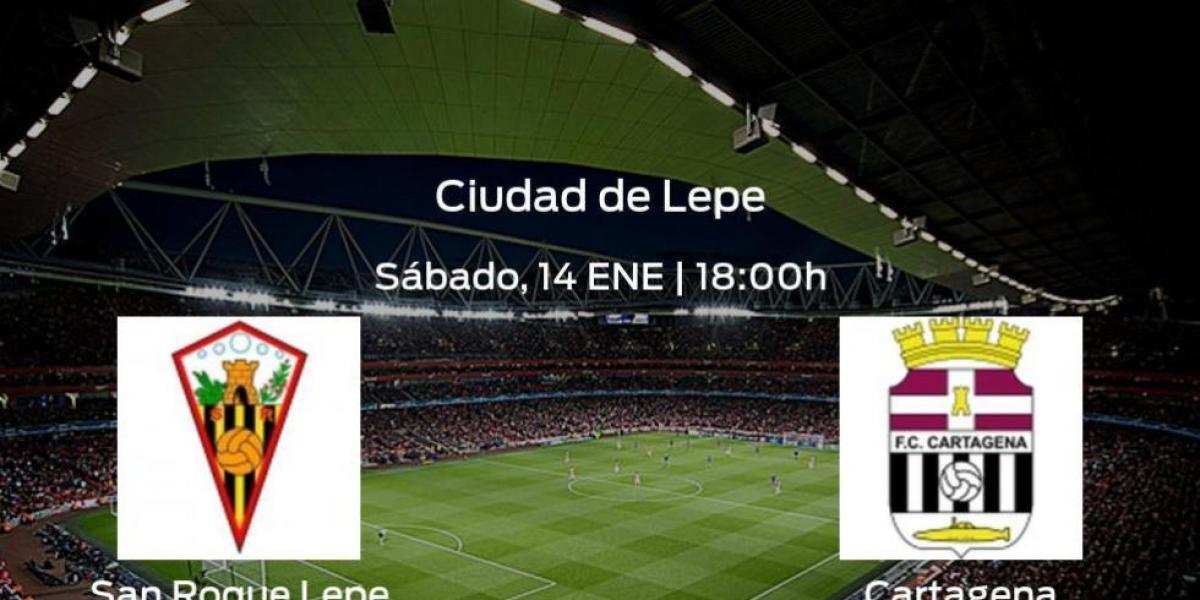 Jornada 17 de la Segunda Federación: previa del encuentro San Roque Lepe - Cartagena B