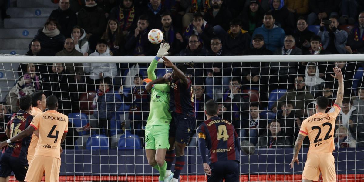Figueroa Vázquez anuló el 1-0 del Levante
