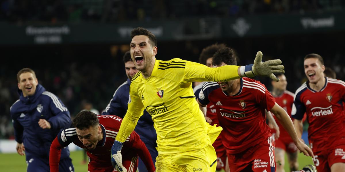 Osasuna se toma la revancha ante el Betis 18 años después