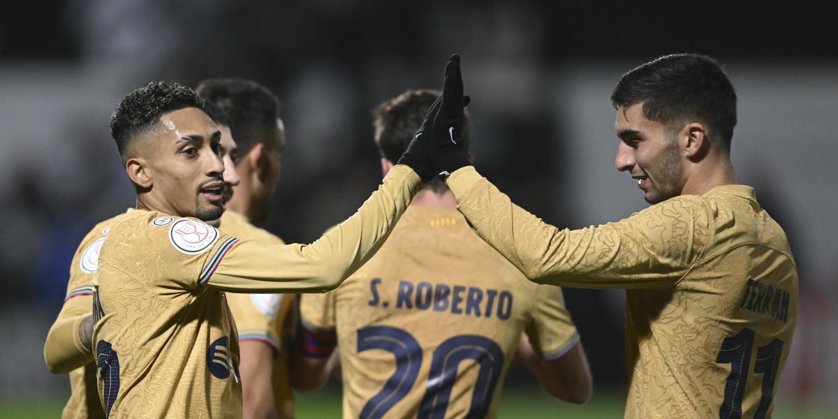 Con Dembélé KO, turno para Raphinha y Ferran