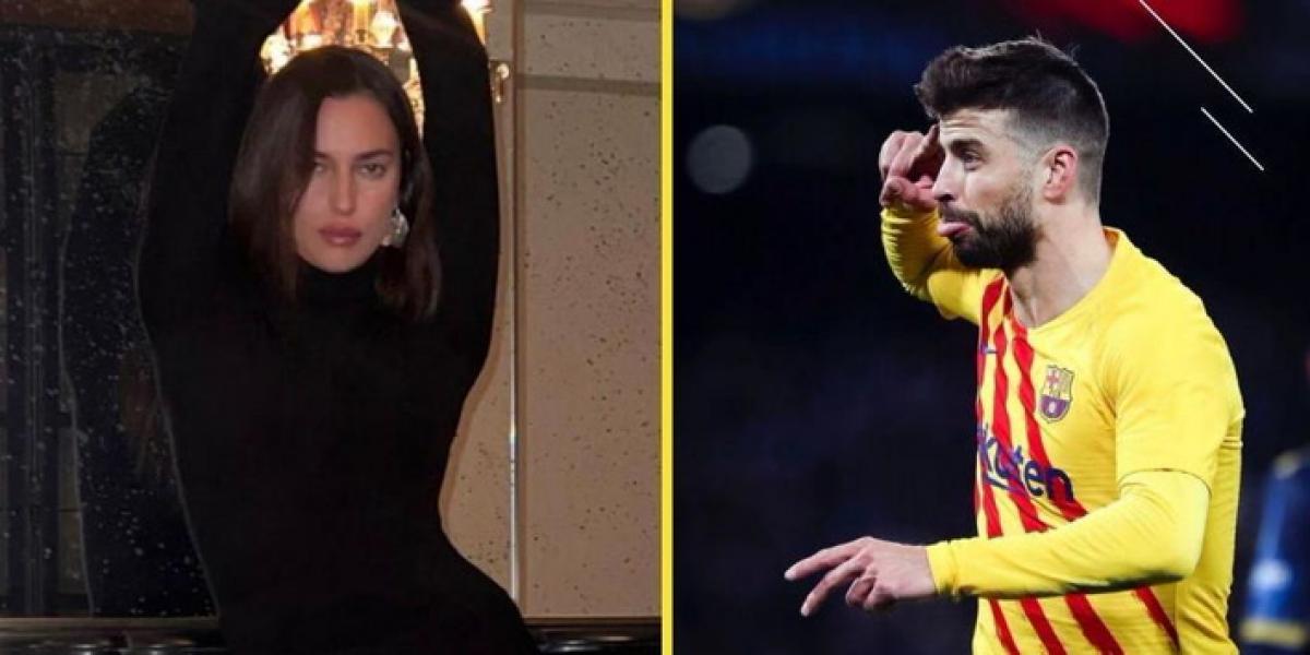 Irina Shayk posa con Piqué en un evento de la NBA en París