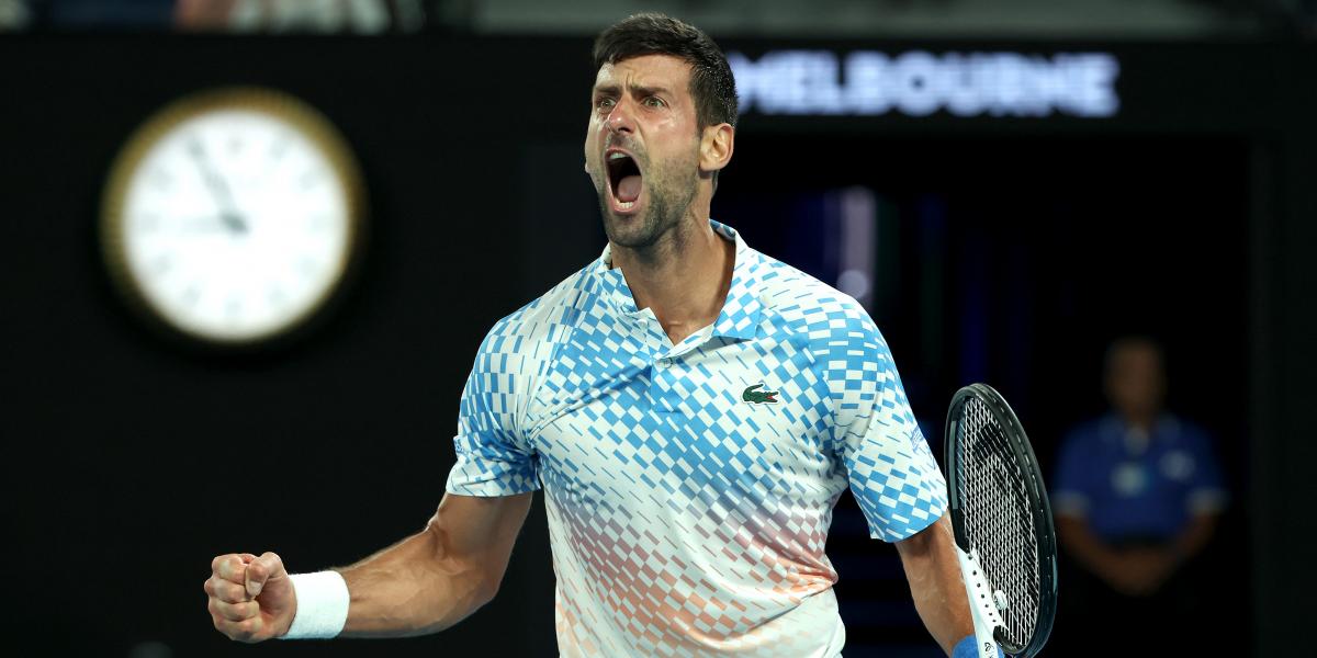 Djokovic tritura a Rublev hacia su décima semifinal en Australia