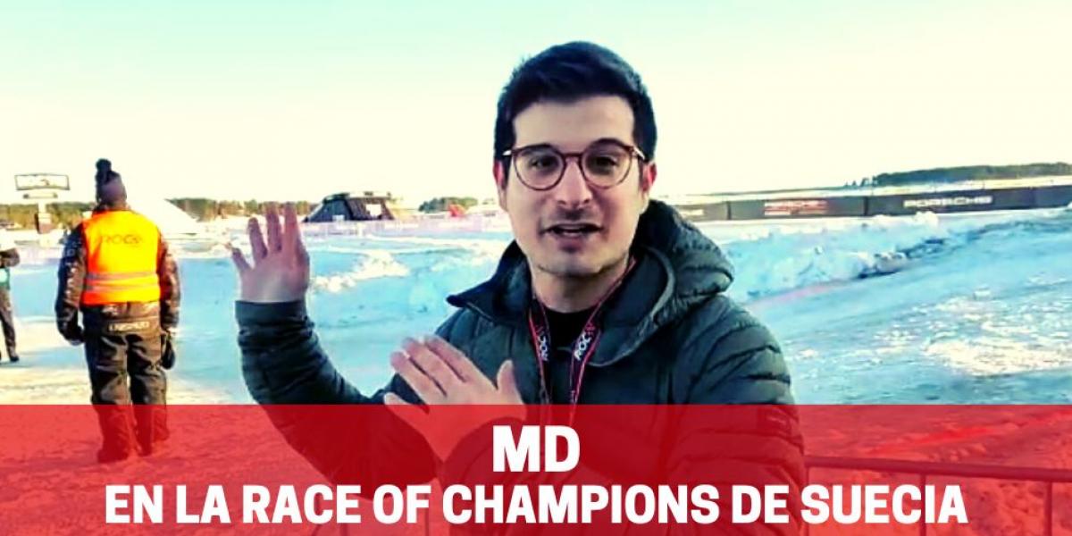 MD, en la Race of Champions de Suecia