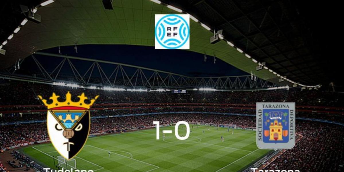 El Tudelano consigue la victoria en casa frente al Tarazona (1-0)