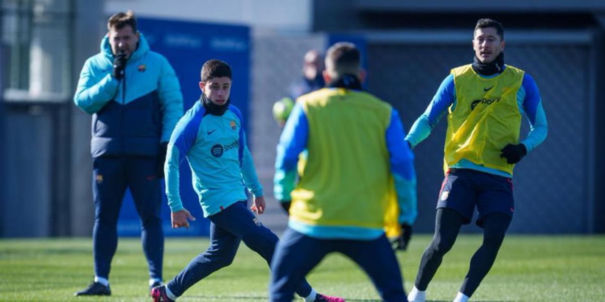 El Barça prepara el inminente duelo liguero ante el Real Betis