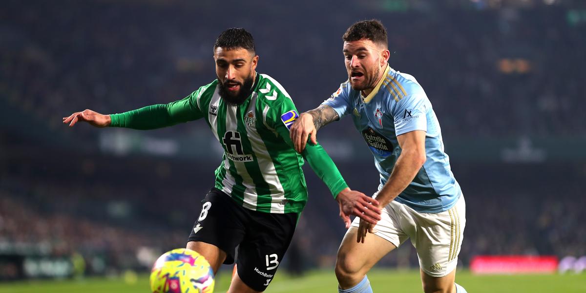 Las imágenes del Betis - Celta