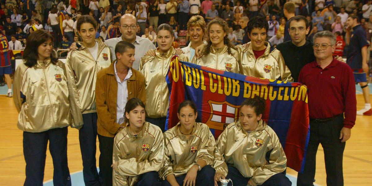 El Barça CBS homenajeará a las campeonas de la liga de 2003 en el Palau