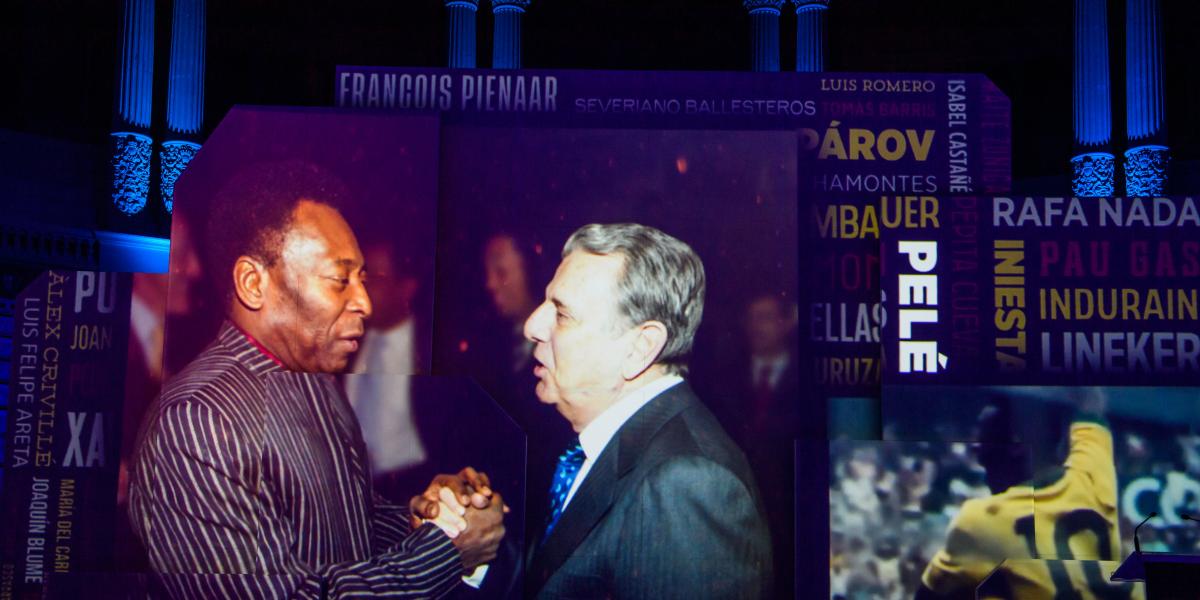 Emotivo homenaje a Pelé