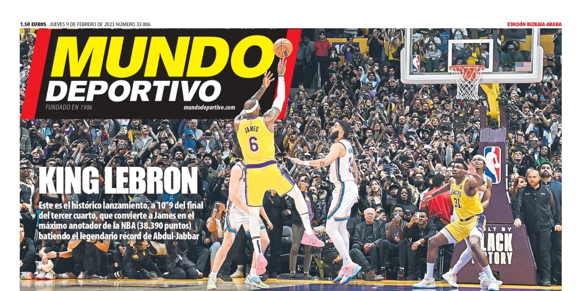 Portada de MD Bizkaia-Araba de hoy jueves