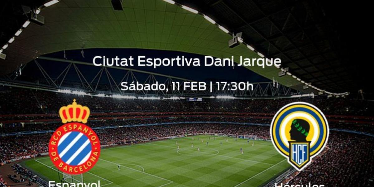 Jornada 21 de la Segunda Federación: previa del duelo Espanyol B - Hércules