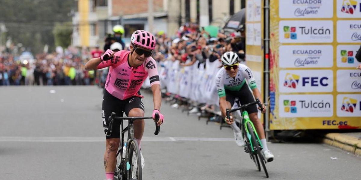 Richard Carapaz gana su primera corona nacional en Ecuador