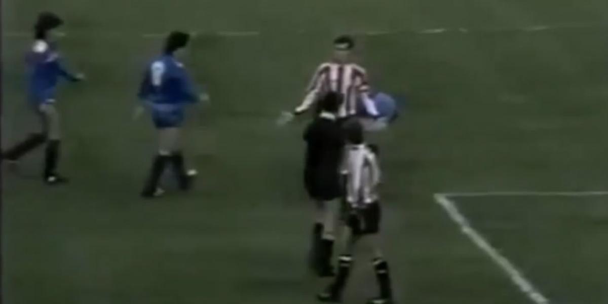 At. Madrid 2 - At. Bilbao 0 (1989-90 ), 50 aniversario del Atlético Aviación
