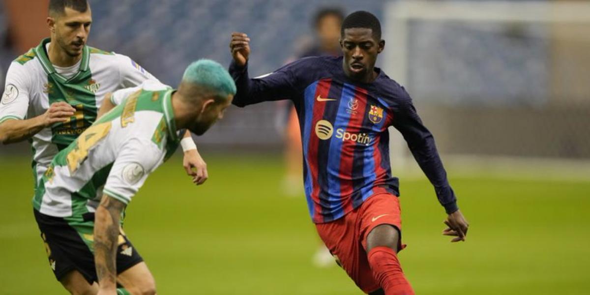 Ruibal: Dembélé es el número 1 en el uno contra uno