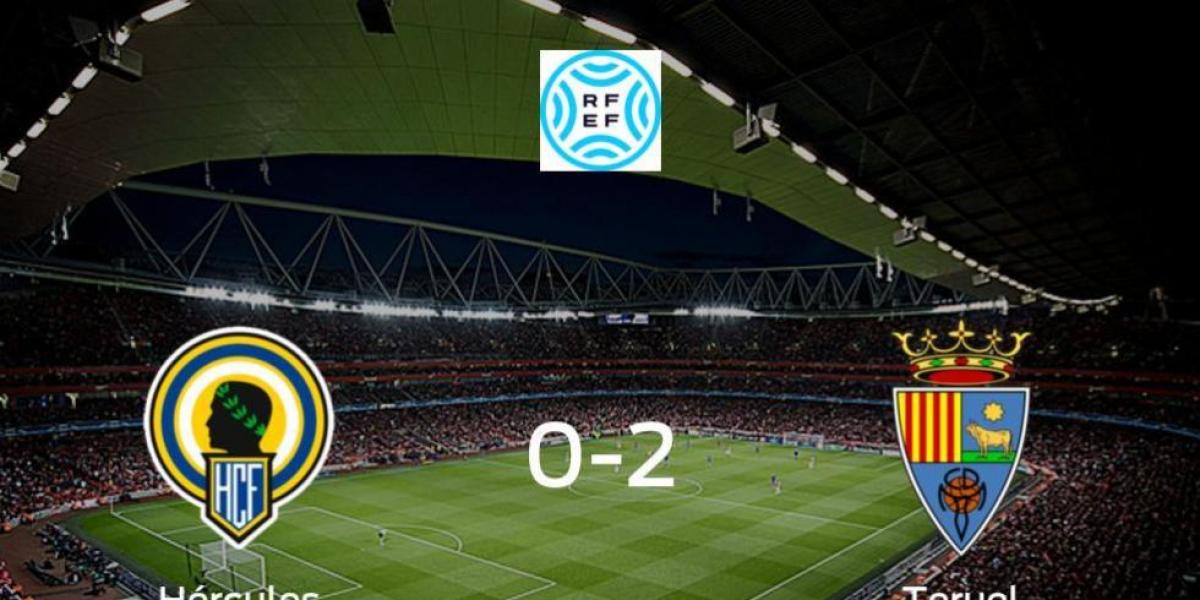El Teruel se impone al Hércules y consigue los tres puntos (0-2)