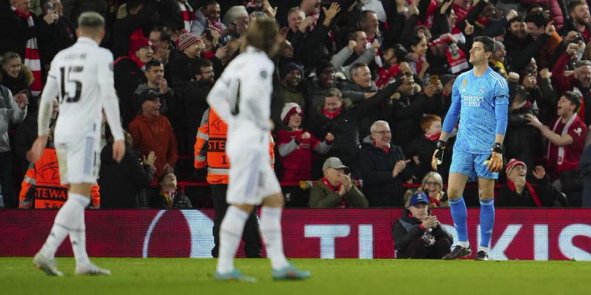 Así ha sido la pifia de Courtois que ha propiciado el gol de Salah