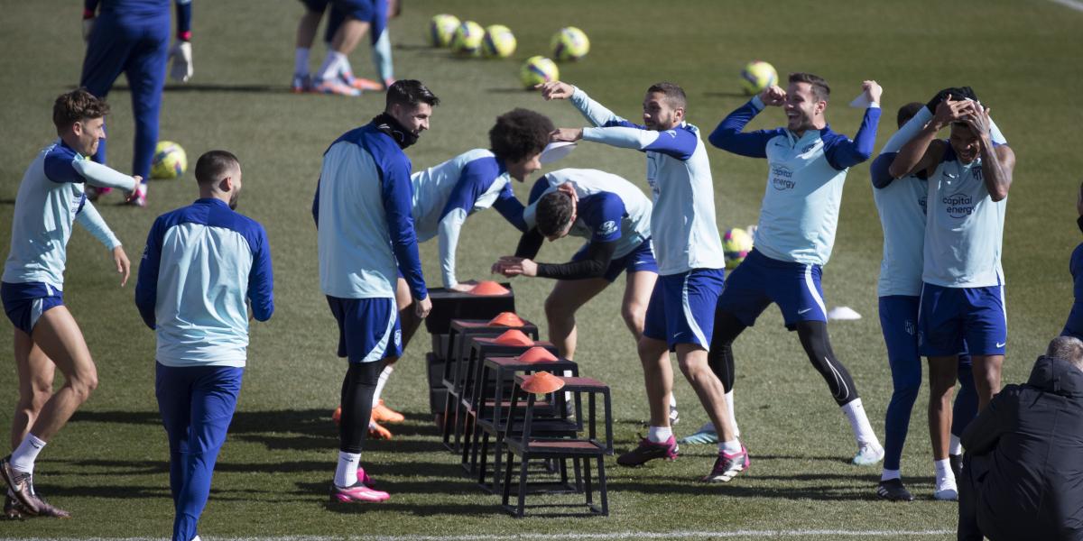 El posible once del Atlético de Madrid ante el Real Madrid
