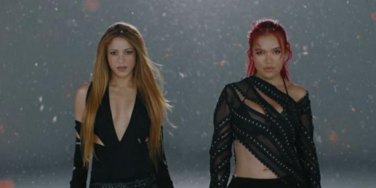 Shakira y Karol G cargan contra sus exparejas en su tema conjunto TQG