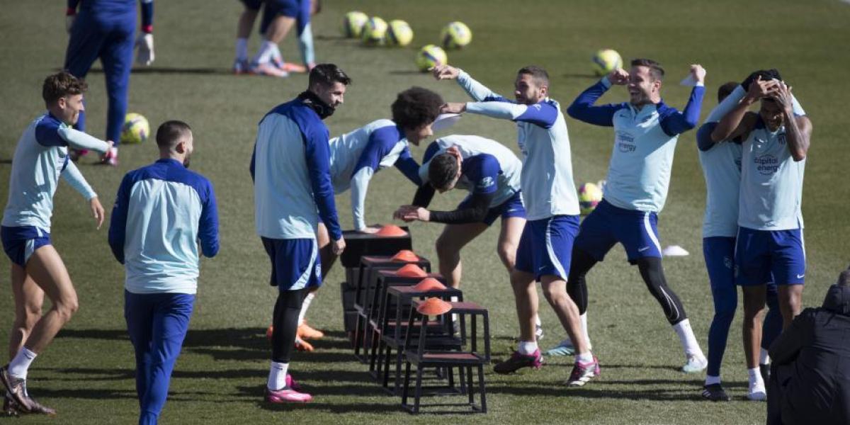 Se confirma el once del Atlético para el Bernabéu