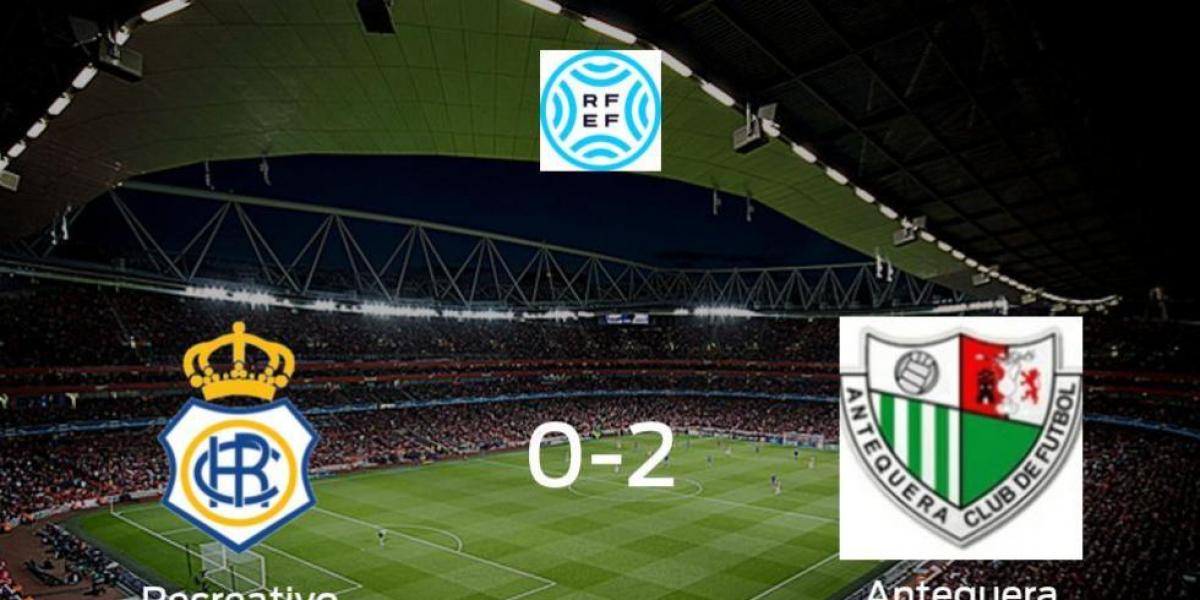 El Antequera gana por 0-2 al Recreativo