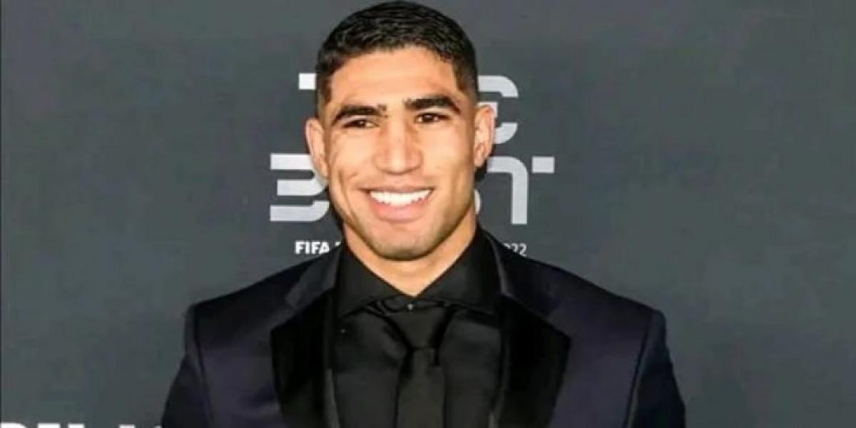 Achraf Hachimi acude sólo a la gala The Best