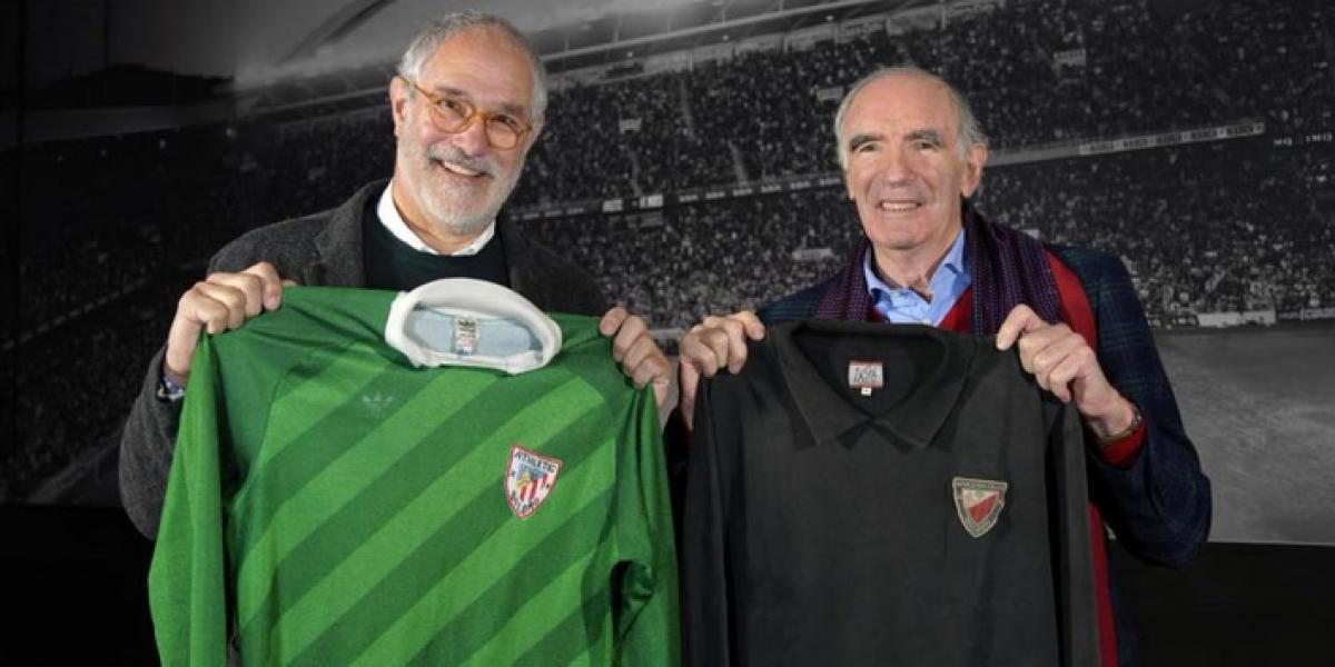 La conversación de dos mitos de la portería: Ángel Iribar y Andoni Zubizarreta